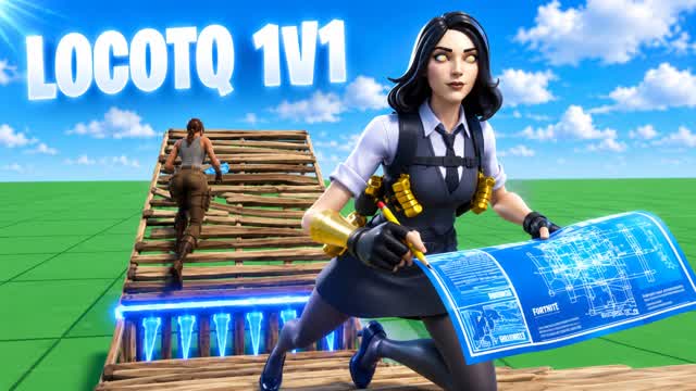 1v1 Build Fight [LOCOTQ] — Fortnite Creative map cover art