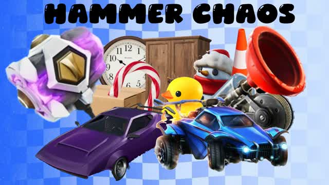 Hammer Chaos FFA — Fortnite Creative map cover art