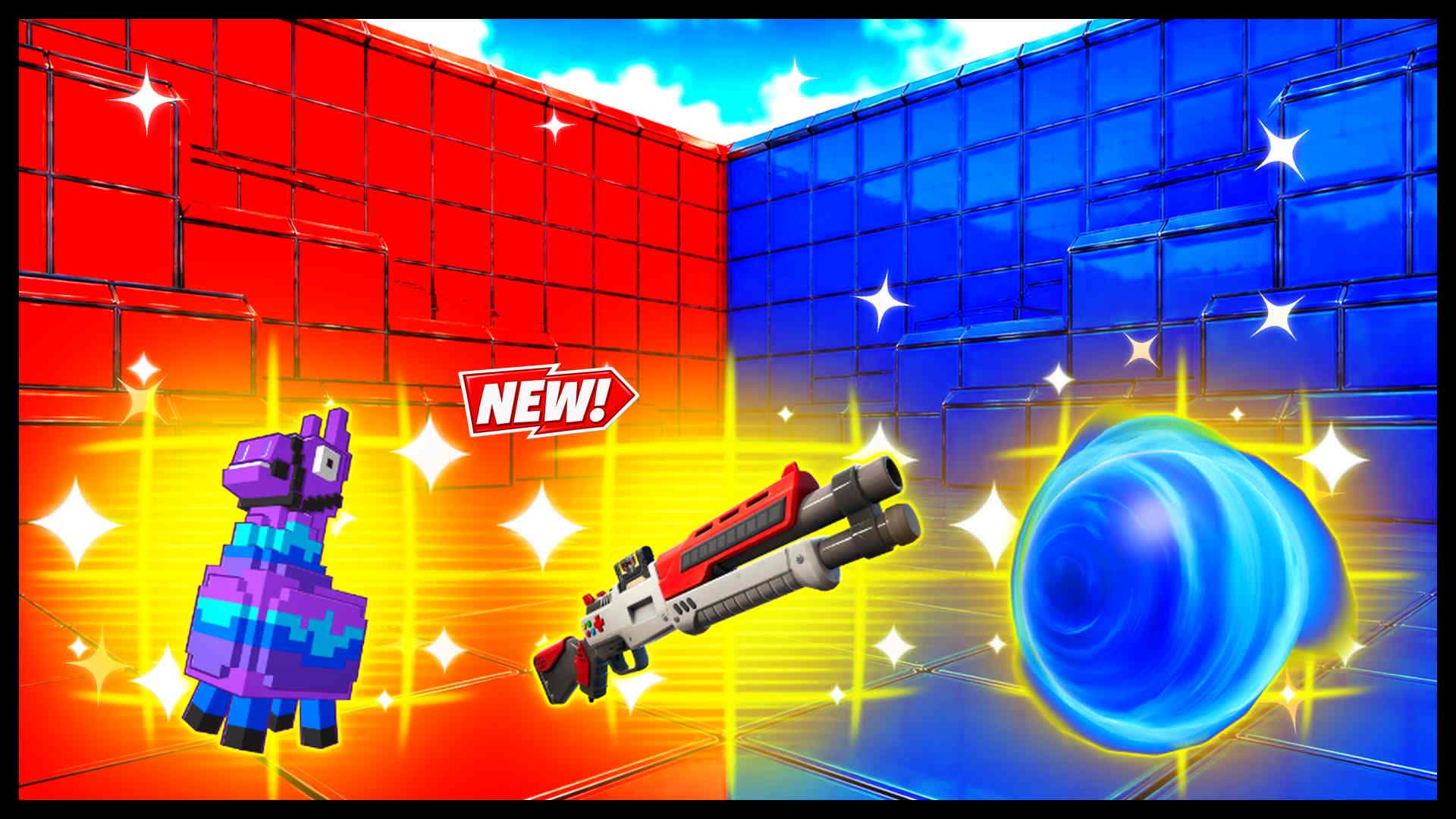 RED VS BLUE POSITION RETURN 🔴🔵 — Fortnite Creative map