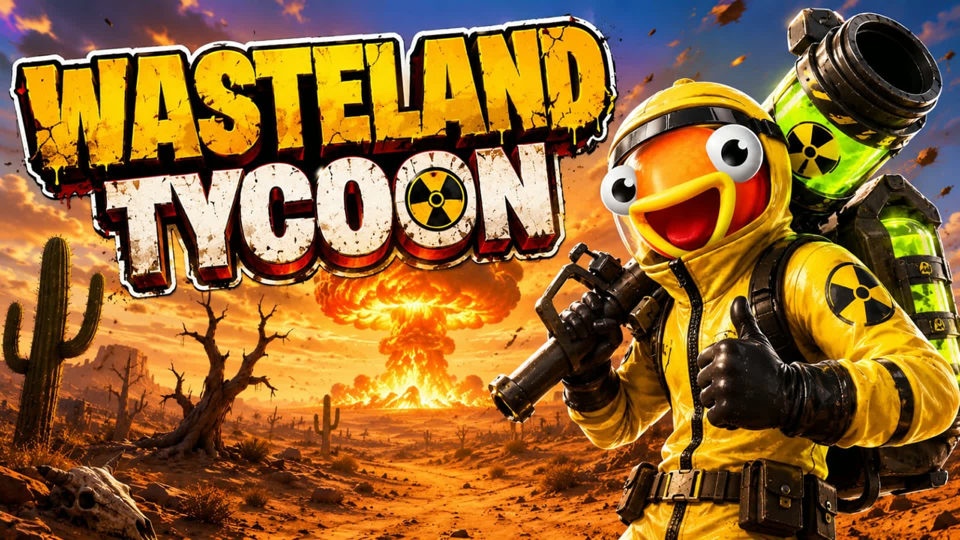 ☢️ Wasteland Tycoon | Survival Tycoon — Fortnite Creative map