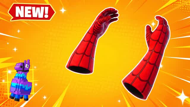 FUN SPIDER-MAN RED VS BLUE COOL — Fortnite Creative map