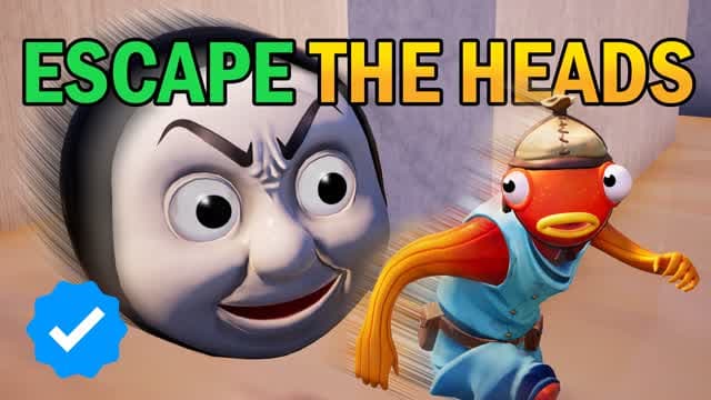 Escape The Heads — Fortnite Creative map cover art