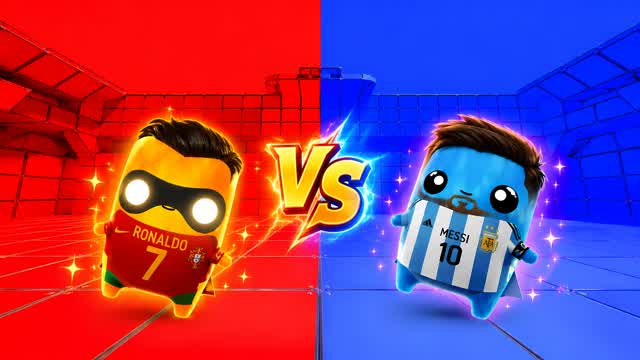 RED VS BLUE SOCCER🔴🔵 — Fortnite Creative map cover art