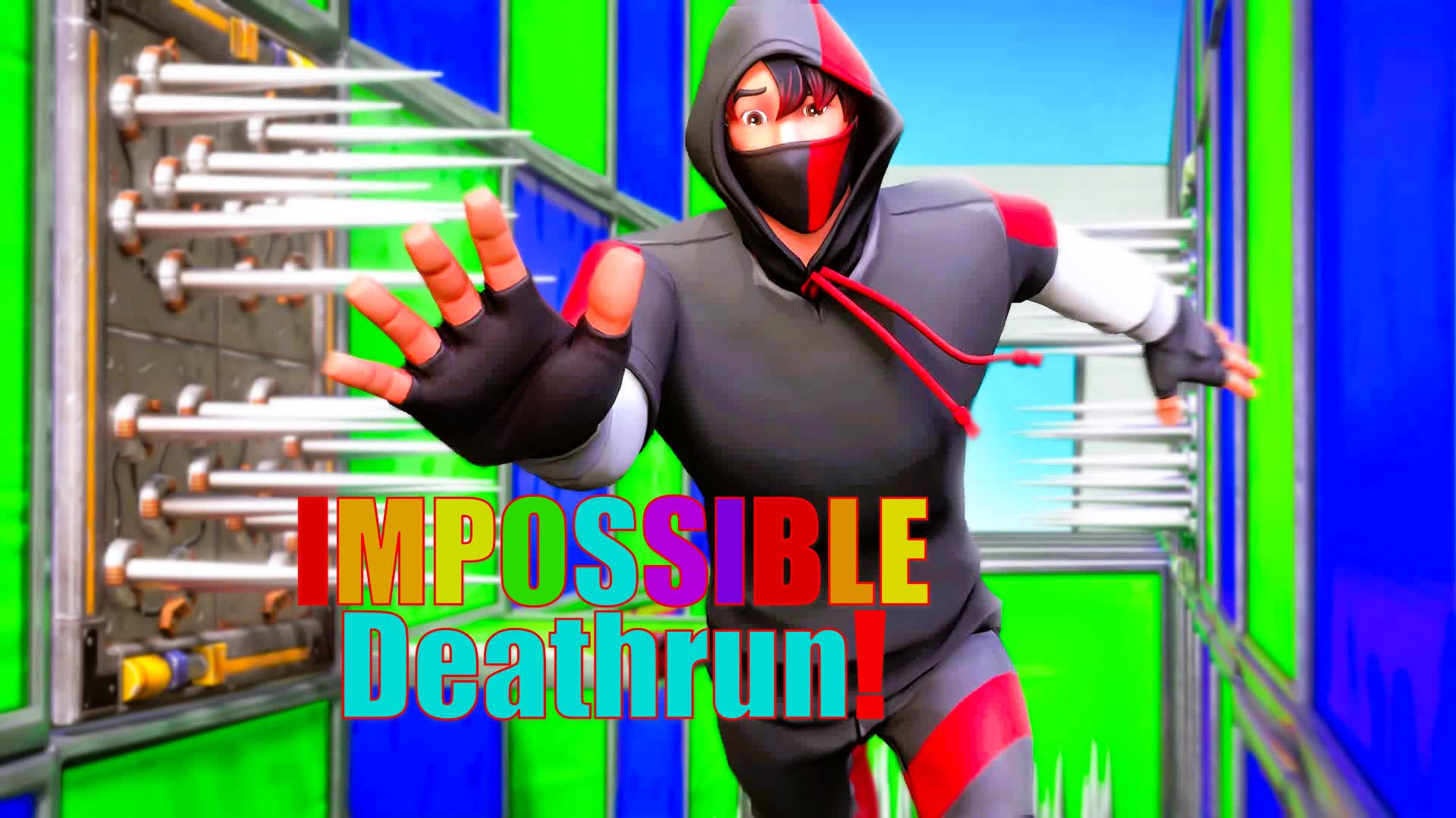 IMPOSSIBLE deathrun! — Fortnite Creative map