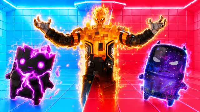 RED VS BLUE 🔴🔵BANA ARCLIGHT GOATED DUO — Fortnite Creative map cover art