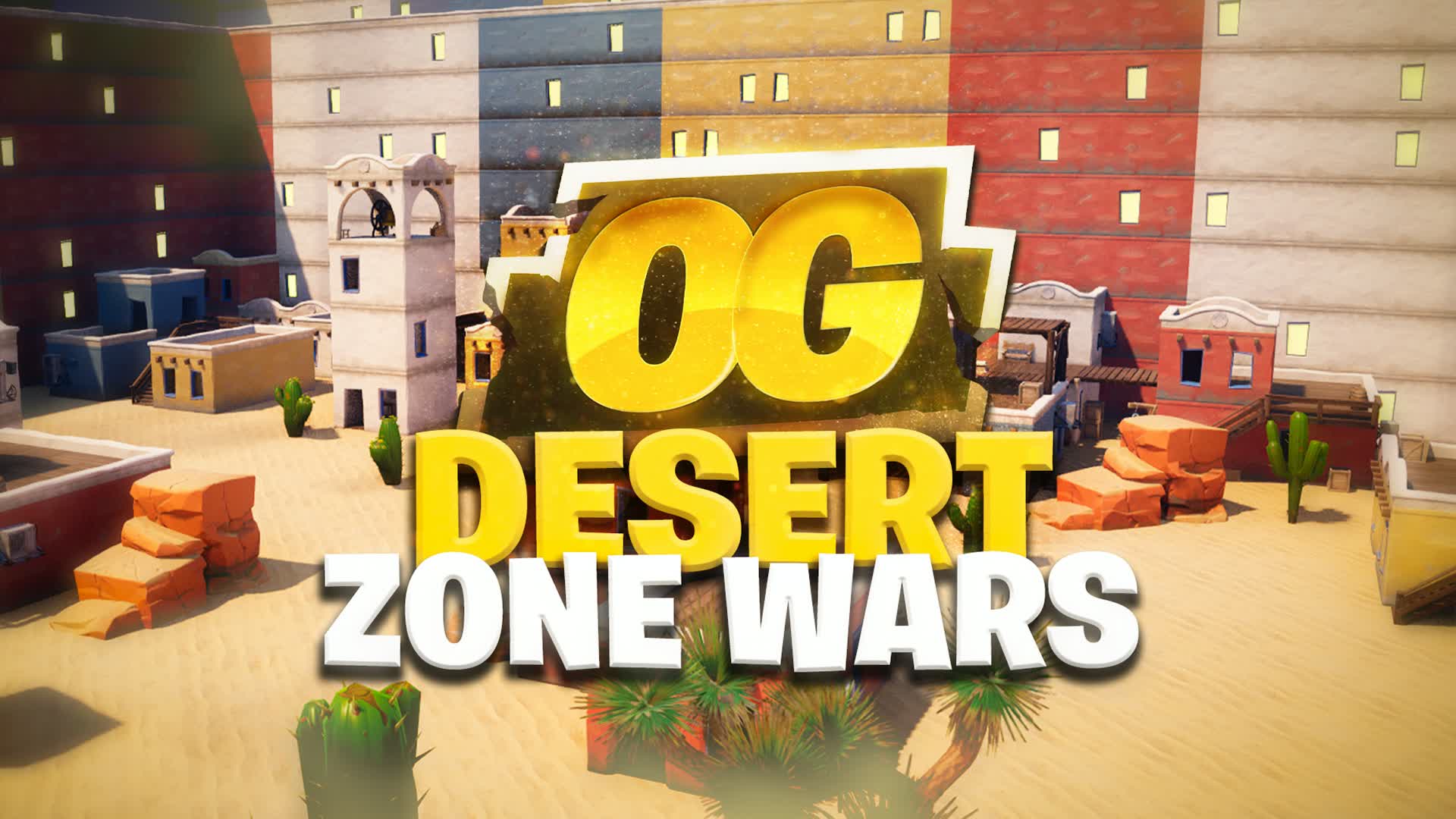 OG DESERT ZONE WARS ⭐ — Fortnite Creative map