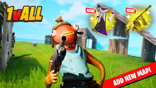1VALL ZONE WARS — Fortnite Creative map