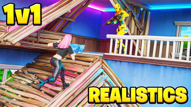Realistic Piece Control 1v1 — Fortnite Creative map