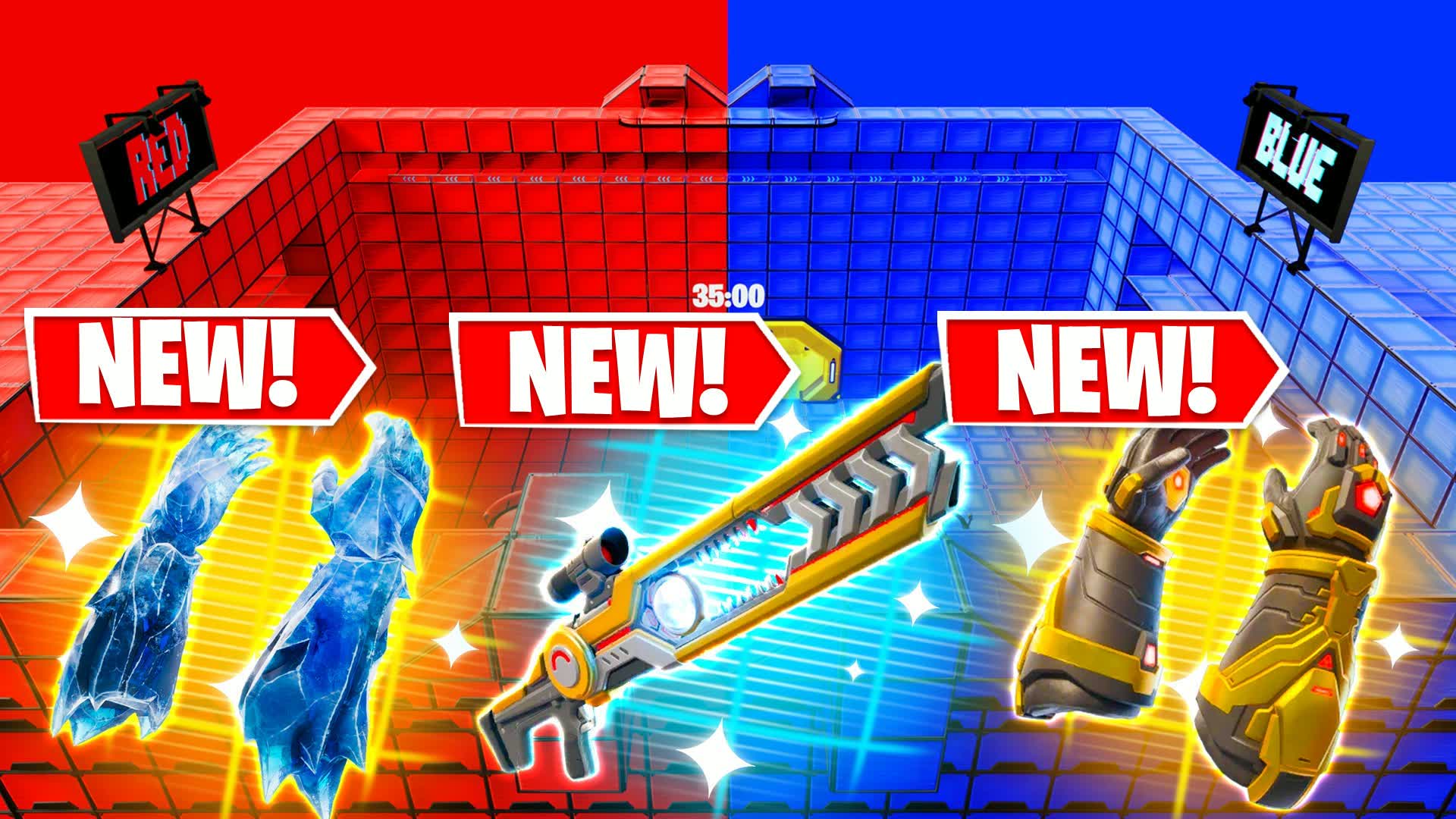rvb red vs blue — Fortnite Creative map