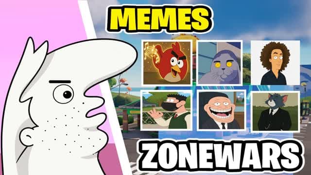 MEME ZONEWARS PVP - FOLK VALLEY (PVP) — Fortnite Creative map