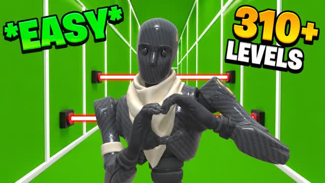 FUN PARKOUR DEATHRUN 310+ — Fortnite Creative map