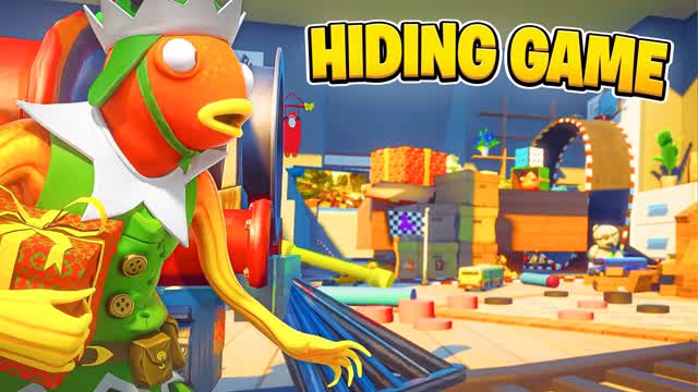 🎅GIANT GIFTS🎁 HIDING GAME👀 — Fortnite Creative map