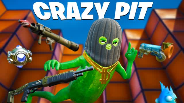 Crazy Pit - Free For All — Fortnite Creative map