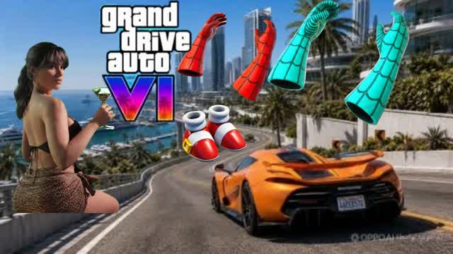 GRAND AUTO DRIVE LUCIA — Fortnite Creative map cover art