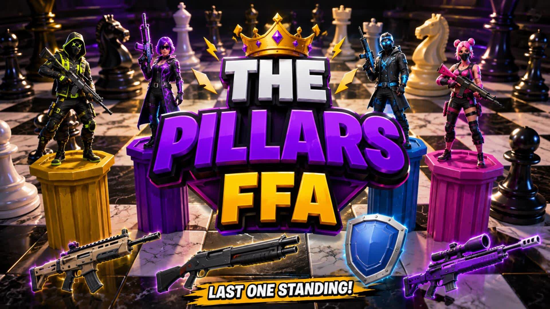 THE PILLARS FFA — Fortnite Creative map