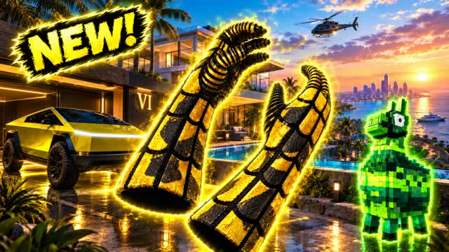 [[SPIDER NEW ITEMS GRAND DRIVE AUTO VI 6 — Fortnite Creative map cover art