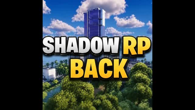 SHADOW RP BACK ✨ — Fortnite Creative map cover art