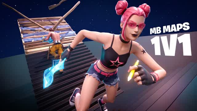 MBMAPS 1V1 (200 PUMPS) — Fortnite Creative map cover art
