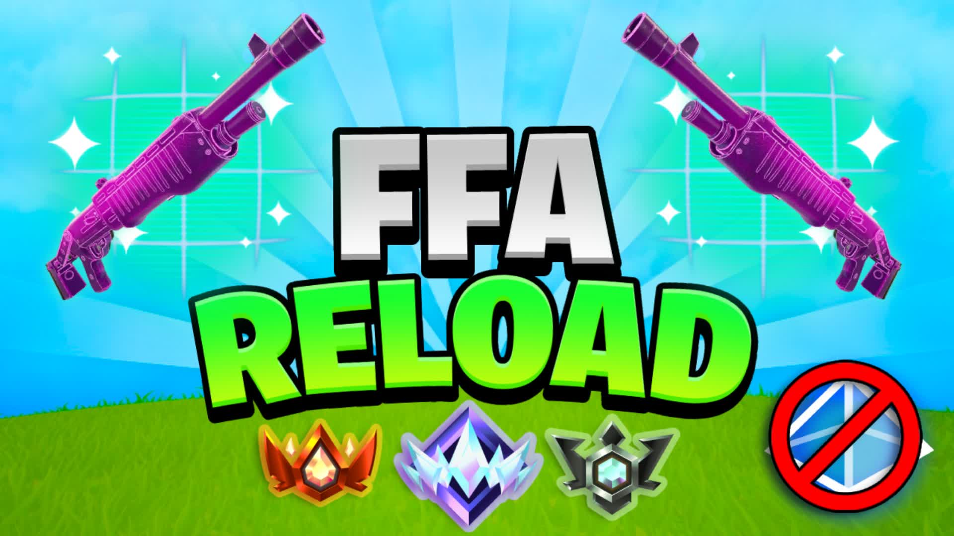 RANKED RELOAD FFA [ZERO BUILD] 🛠️❌ — Fortnite Creative map