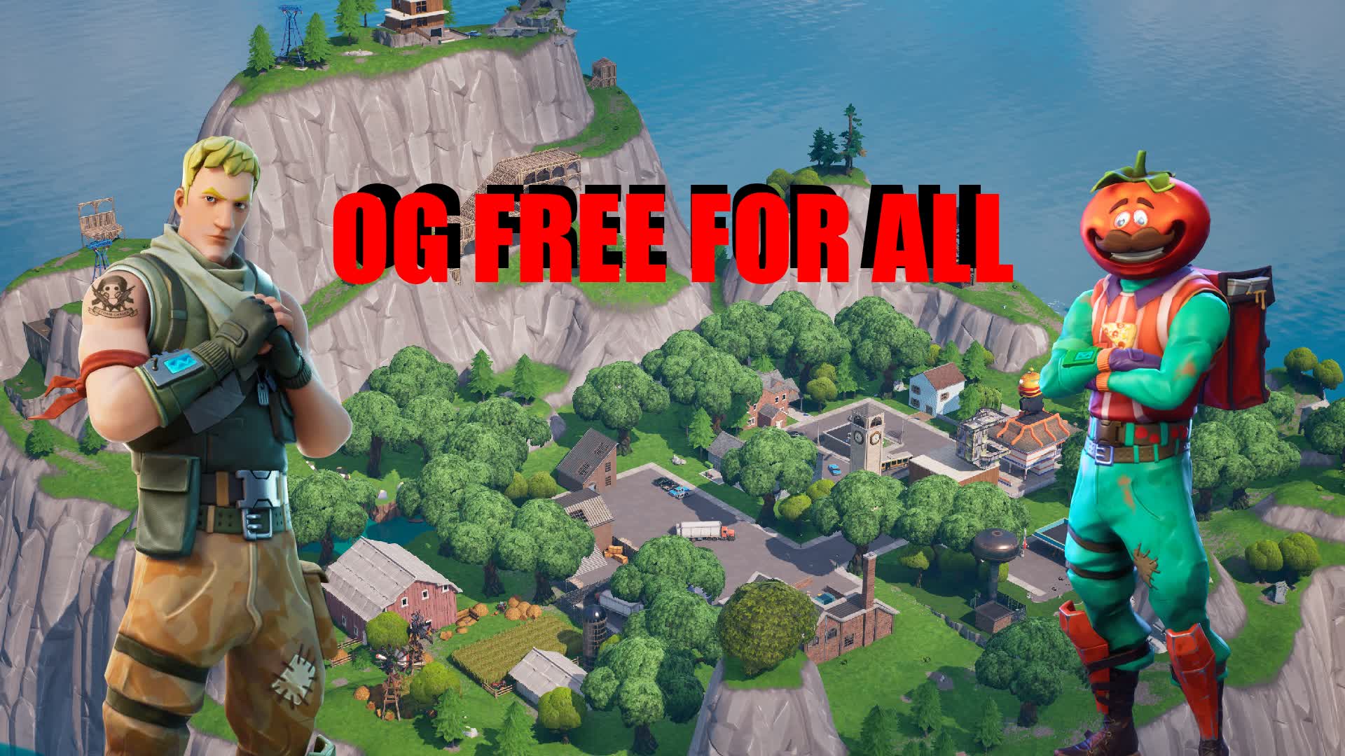 OG FREE FOR ALL — Fortnite Creative map