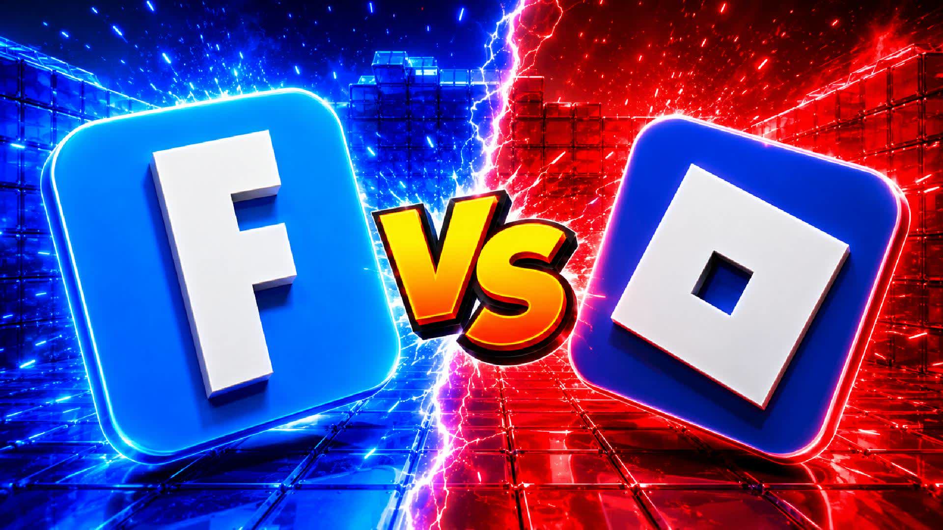 RED VS BLUE 🔴🔵UNCLE NUKES!! — Fortnite Creative map