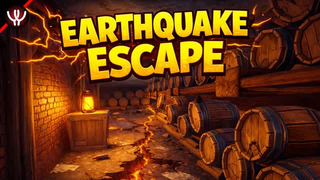 Earthquake Escape — Fortnite Creative map cover art