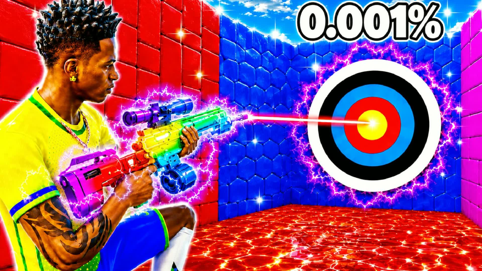 🪐🎲 ORBITX TRICKSHOT EDGE PARKOUR 👑 — Fortnite Creative map