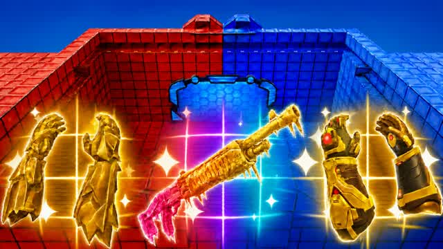 RVB RED VS BLUE SUPER DUPER FUN 🔴🔵 — Fortnite Creative map cover art