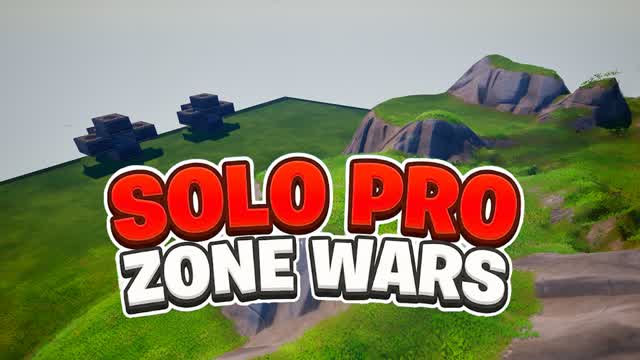 SOLO PRO ZONE WARS (1V1) — Fortnite Creative map