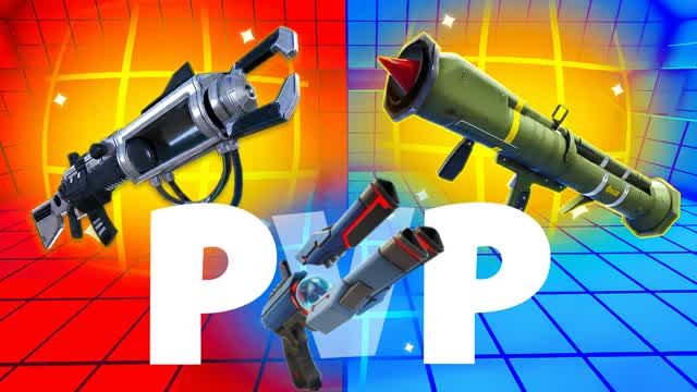 MEGA RED VS BLUE RVB — Fortnite Creative map