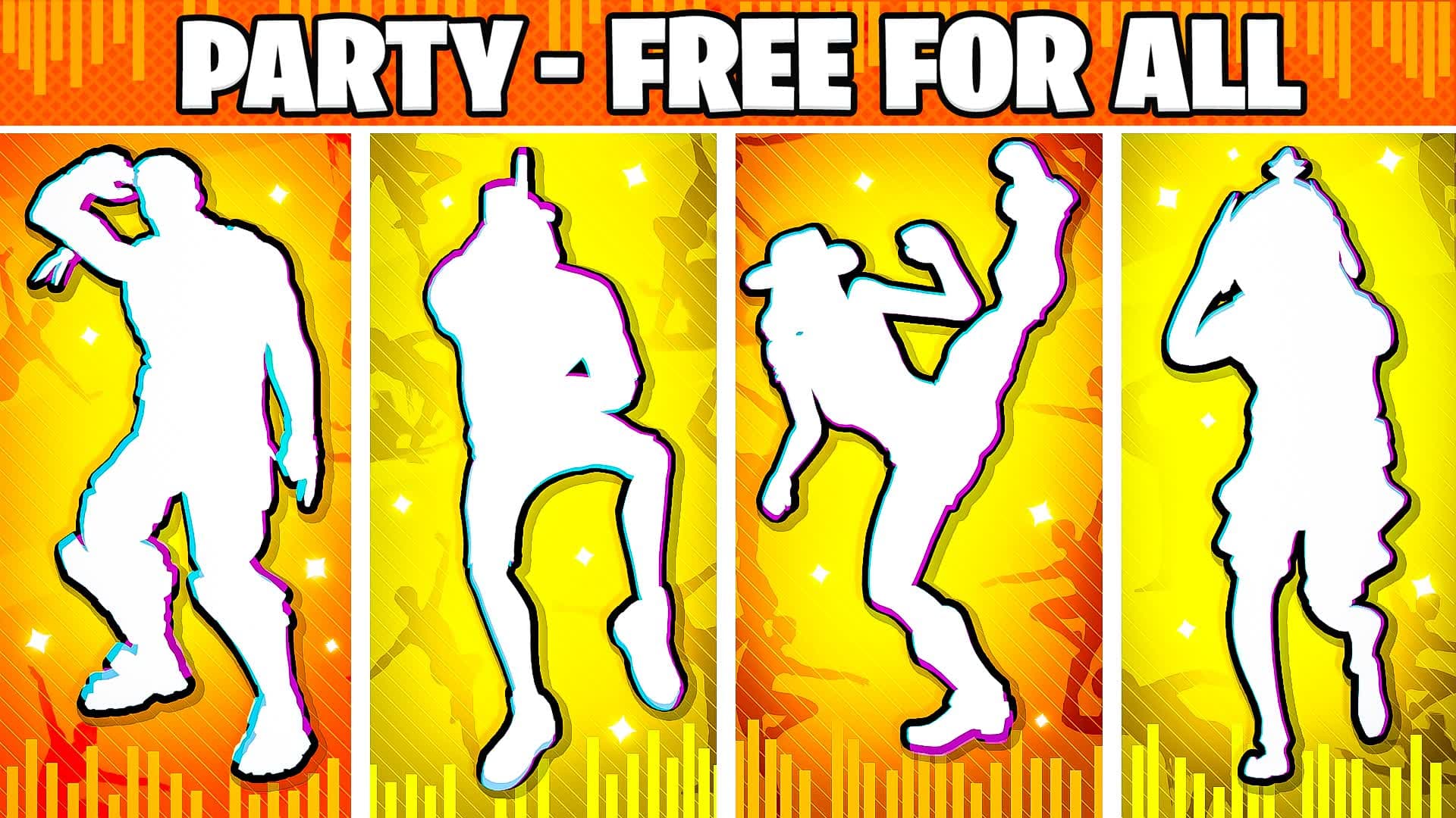 🎶Dance Party - Free For All (FFA) 🎶 — Fortnite Creative map