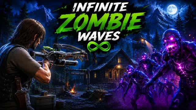 ZOMBIE INVASION: GHOST CAMP — Fortnite Creative map cover art