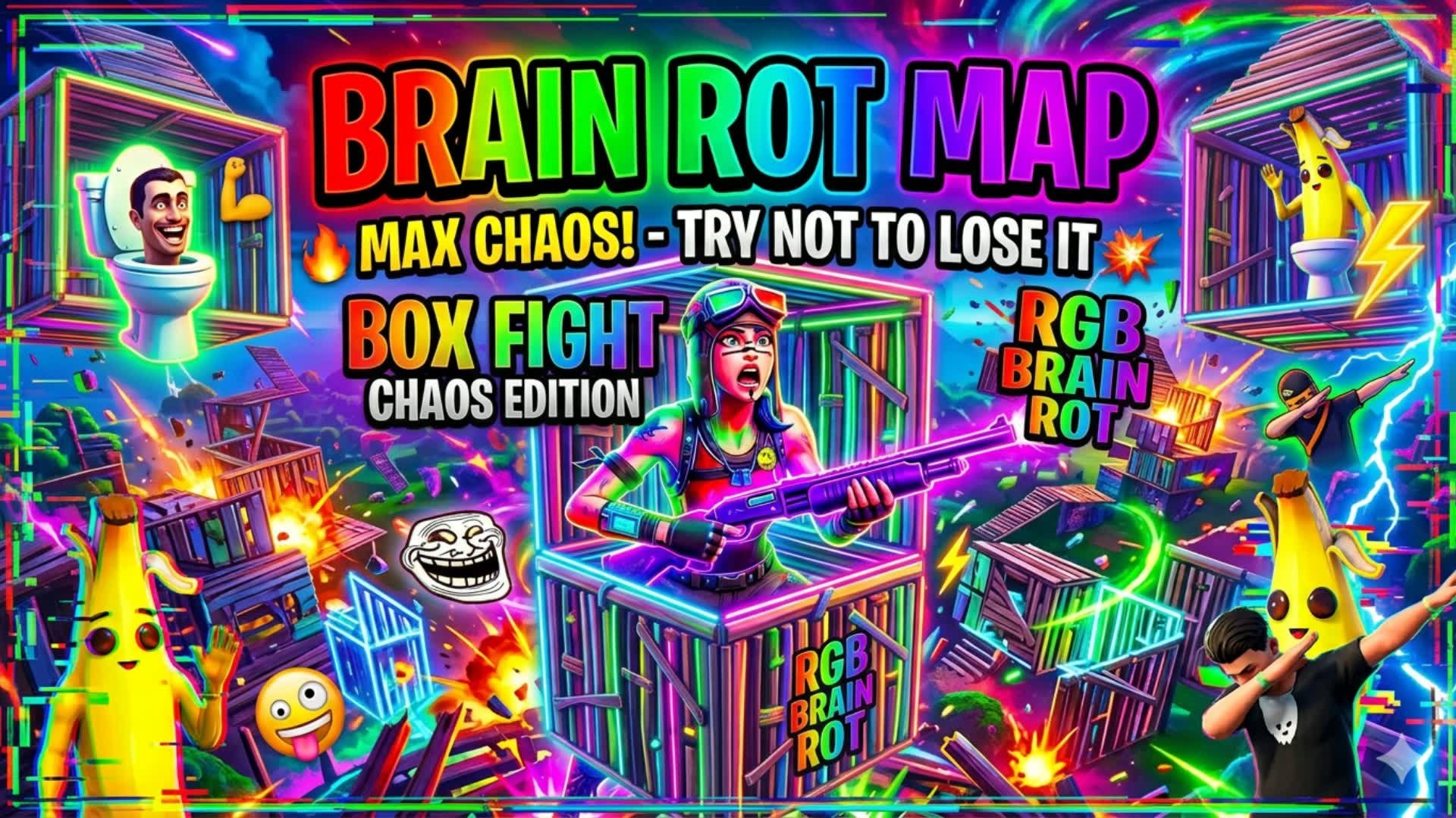 BRAINROT — Fortnite Creative map