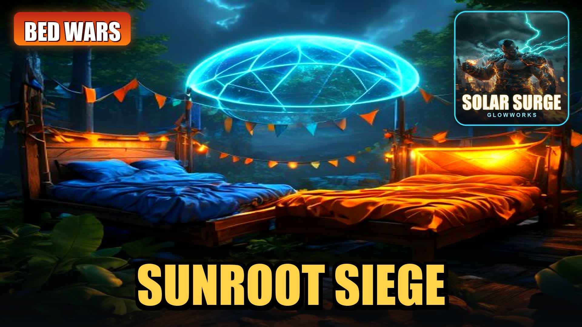 SUNROOT SIEGE — Bed Wars — Fortnite Creative map