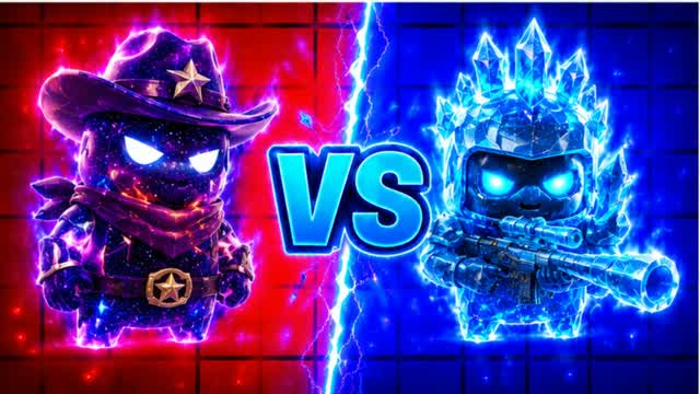 NEW RED VS BLUE 🔵🔴 BY FEBBRAIO — Fortnite Creative map