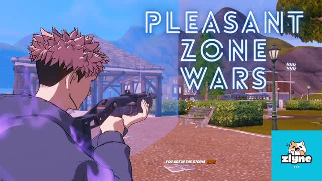 Pleasant Zone Wars — Fortnite Creative map cover art