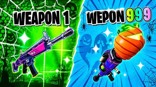Halloween  Gun Game 🎃 — Fortnite Creative map
