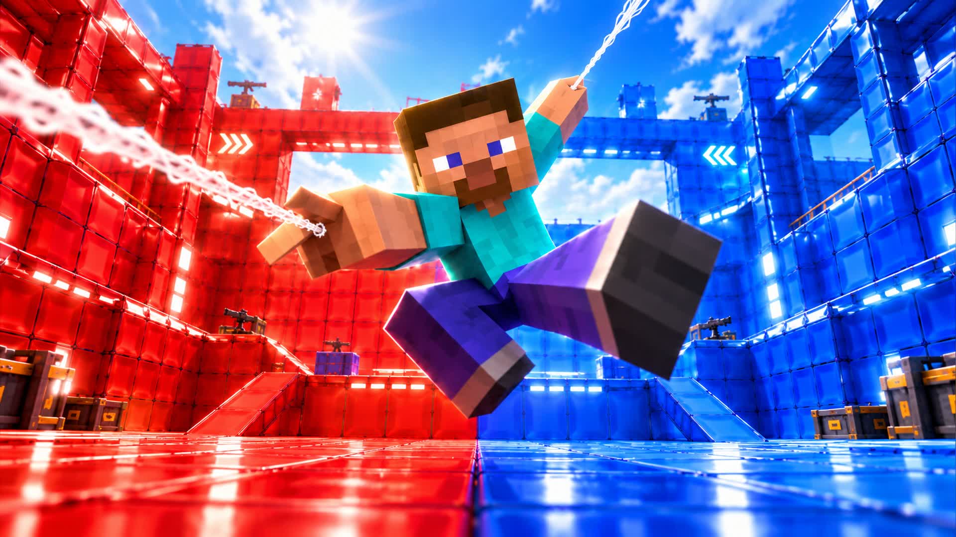 RED VS BLUE ACCURACY CORE 🔴🔵 — Fortnite Creative map