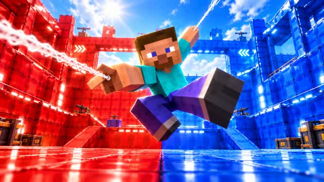 RED VS BLUE ACCURACY CORE 🔴🔵 — Fortnite Creative map cover art