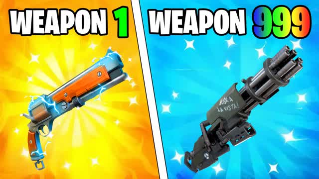 ONE SHOT GUN GAME 🔫 — Fortnite Creative map