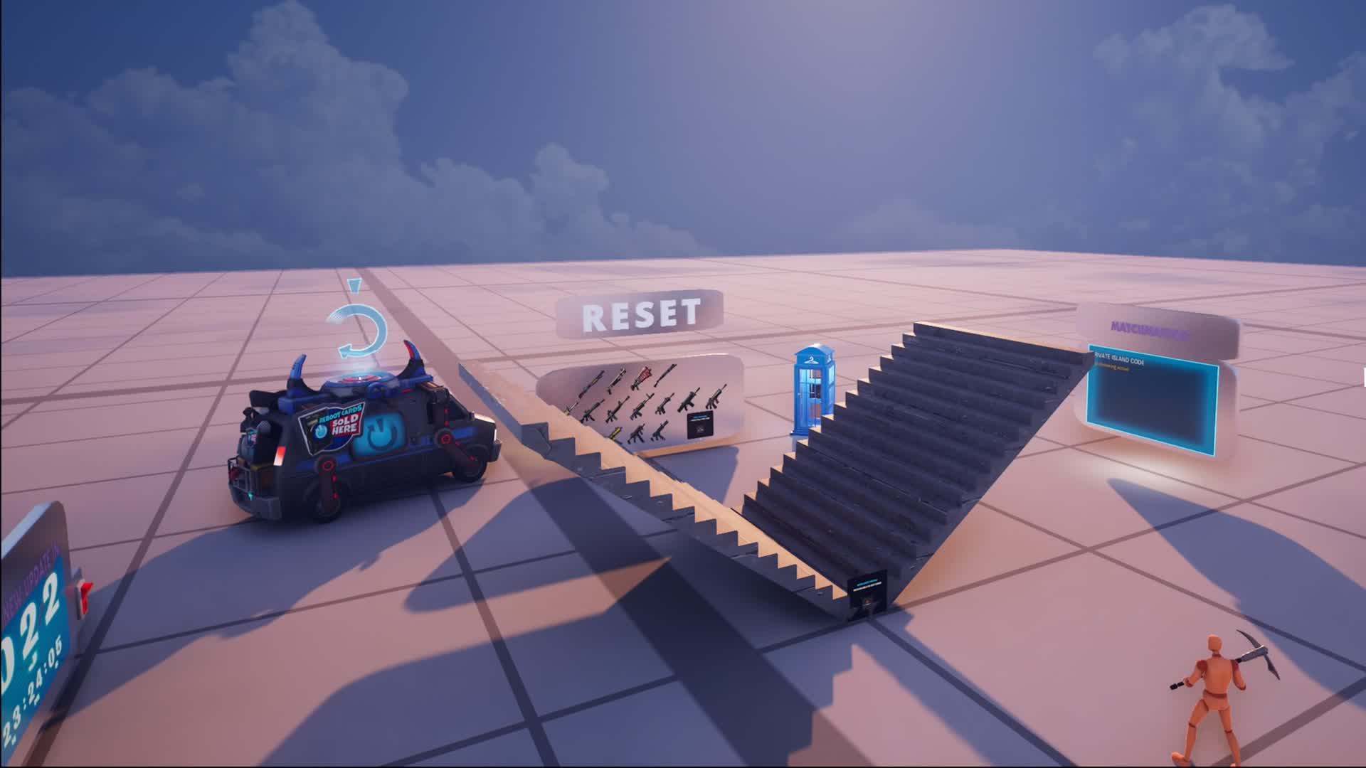 1v1 codexney map — Fortnite Creative map