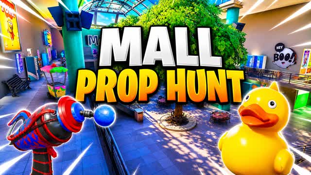 Mall Prop Hunt — Fortnite Creative map cover art