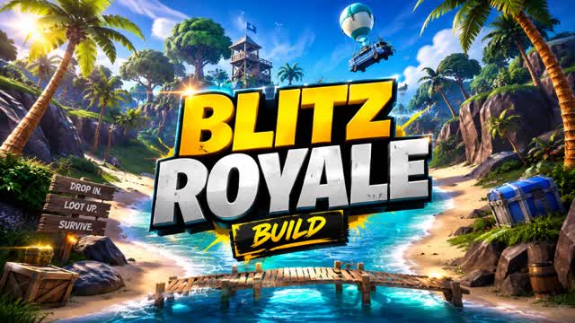 Blitz Royale Build — Fortnite Creative map cover art