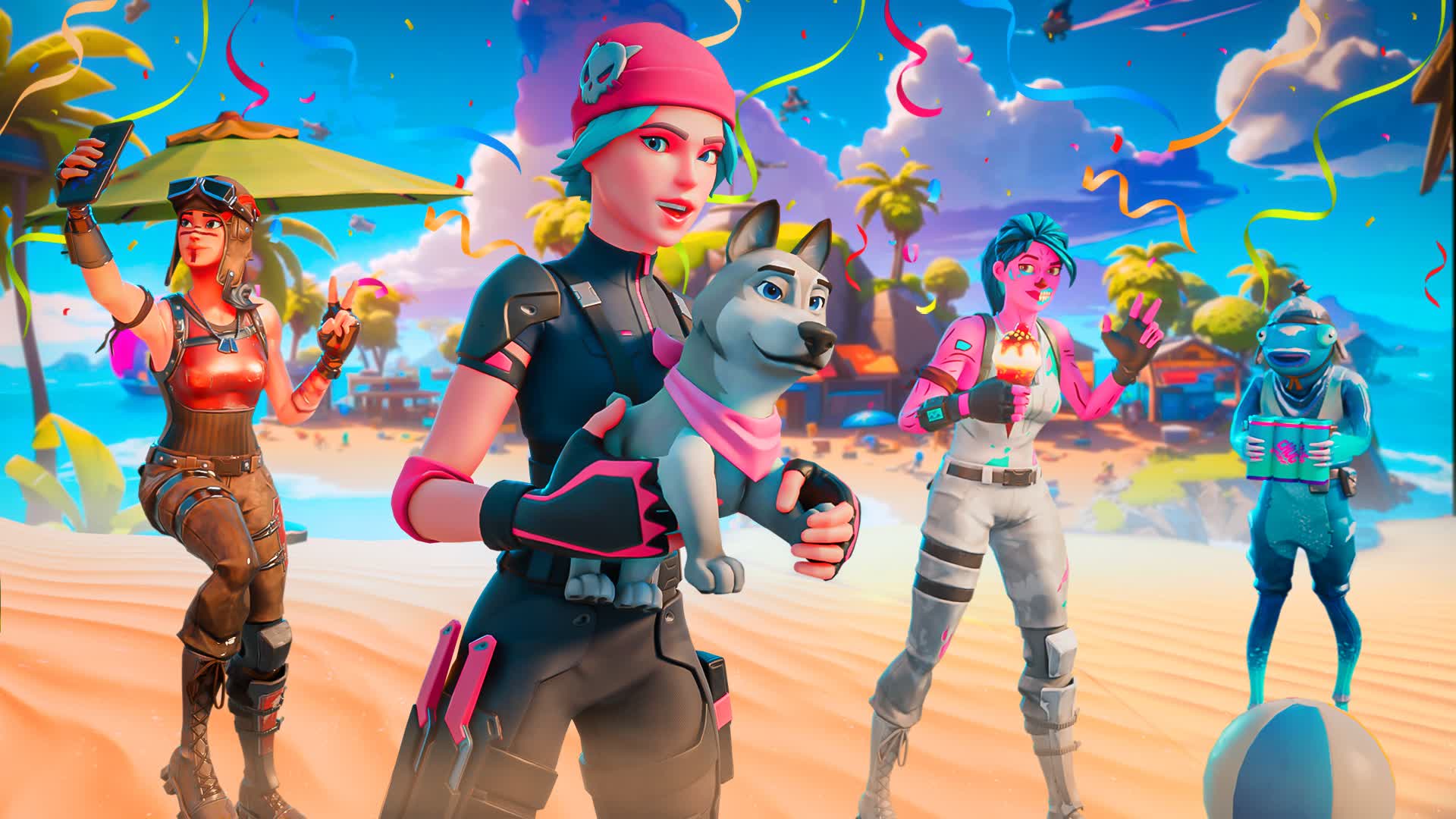 Maya's Party Royale — Fortnite Creative map