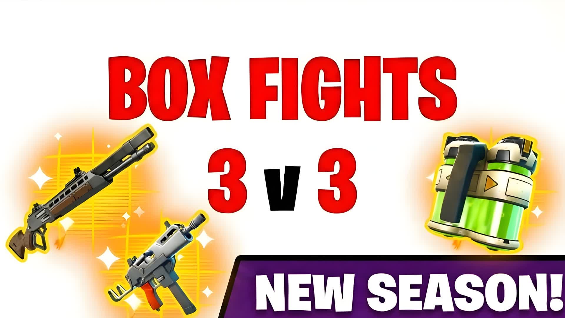 BOX FIGHTS 3V3 — Fortnite Creative map