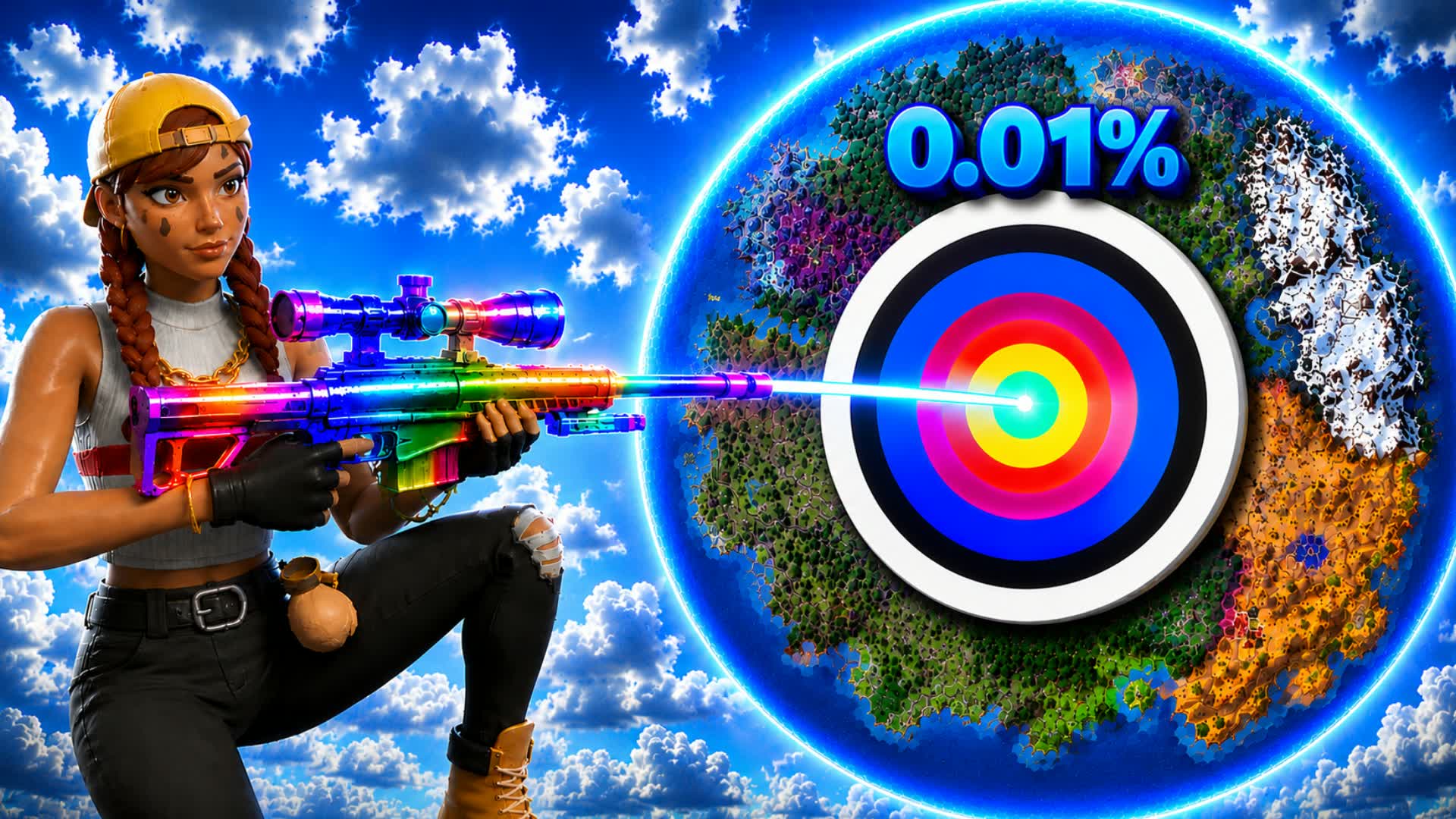 🥩🎯UNC BEEF TRICKSHOT PARKOUR +129🐄🍔 — Fortnite Creative map