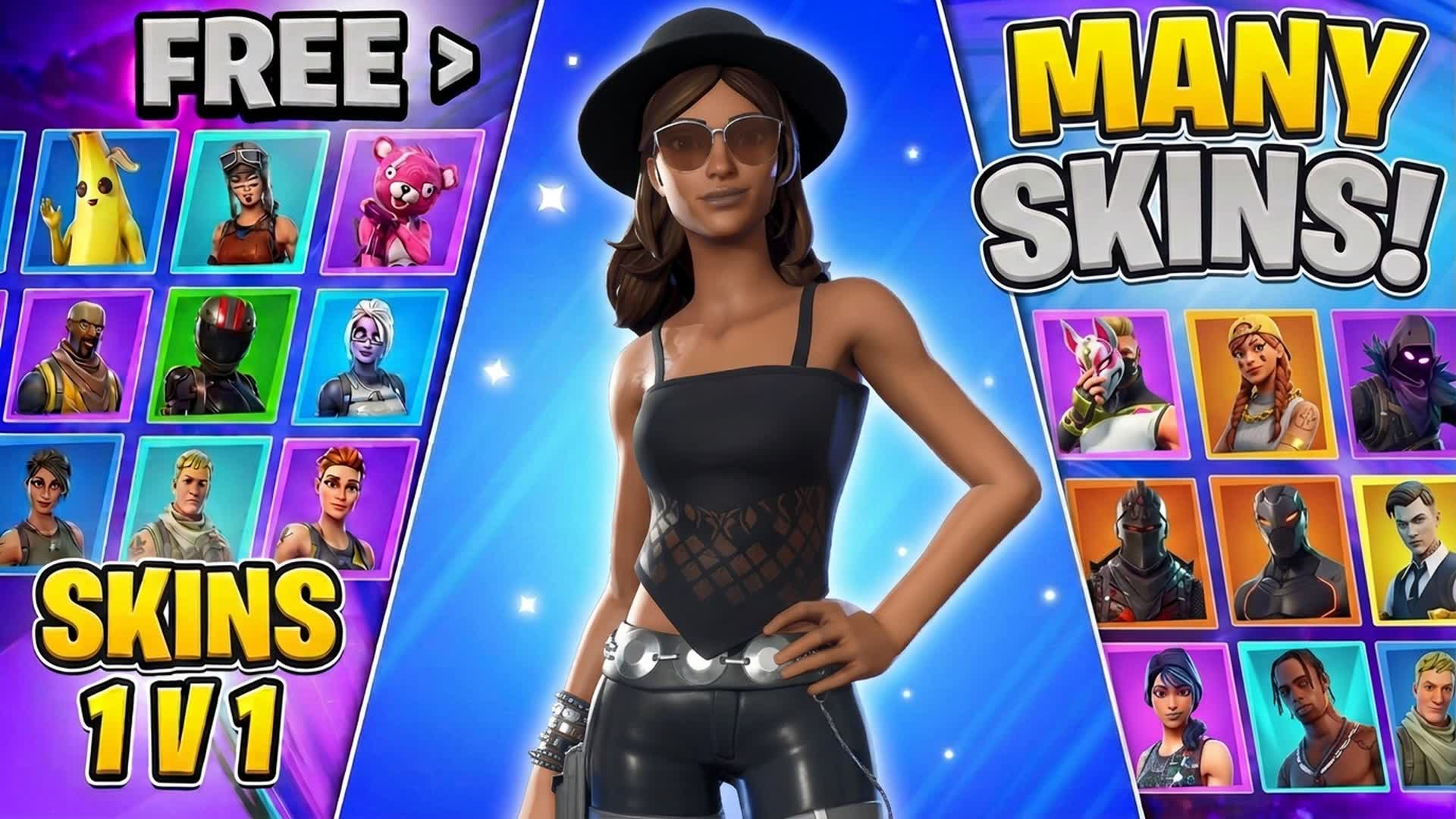 Skins 1v1 (PouvloFN) — Fortnite Creative map
