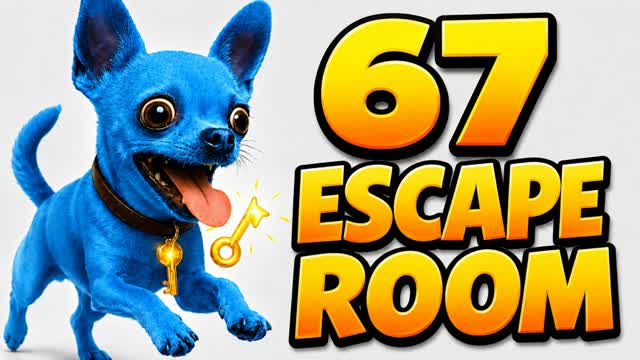 🧠 Chihuahua's IQ 🔑 ESCAPE ROOM 🚪 — Fortnite Creative map