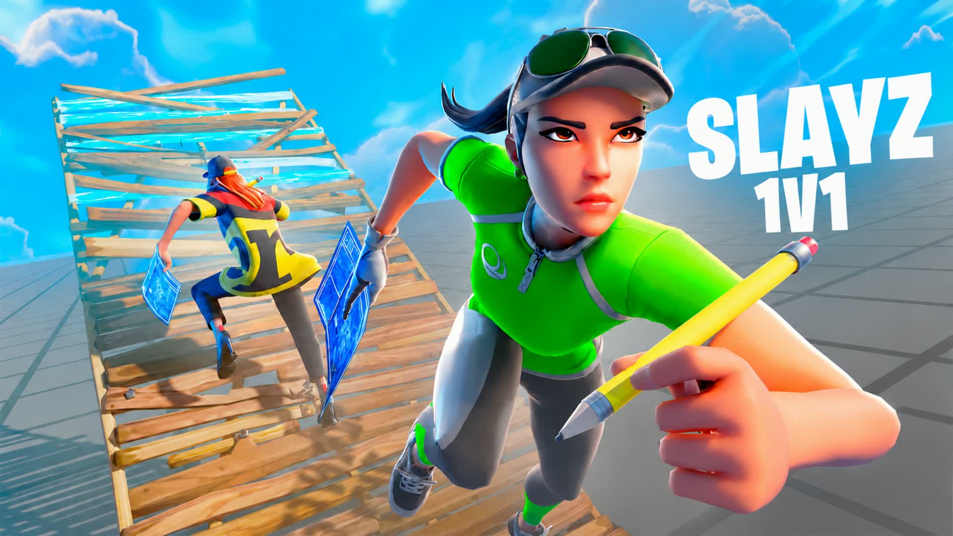 SLAYZ 1V1  (AIM & PRACTICE) — Fortnite Creative map