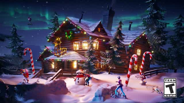 Christmas Zone Wars OG — Fortnite Creative map cover art